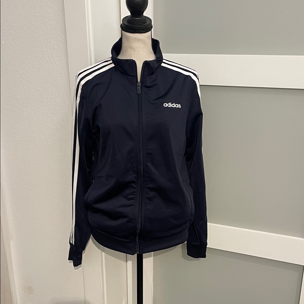 Adidas Women's Dark Blue Bomber Jacket